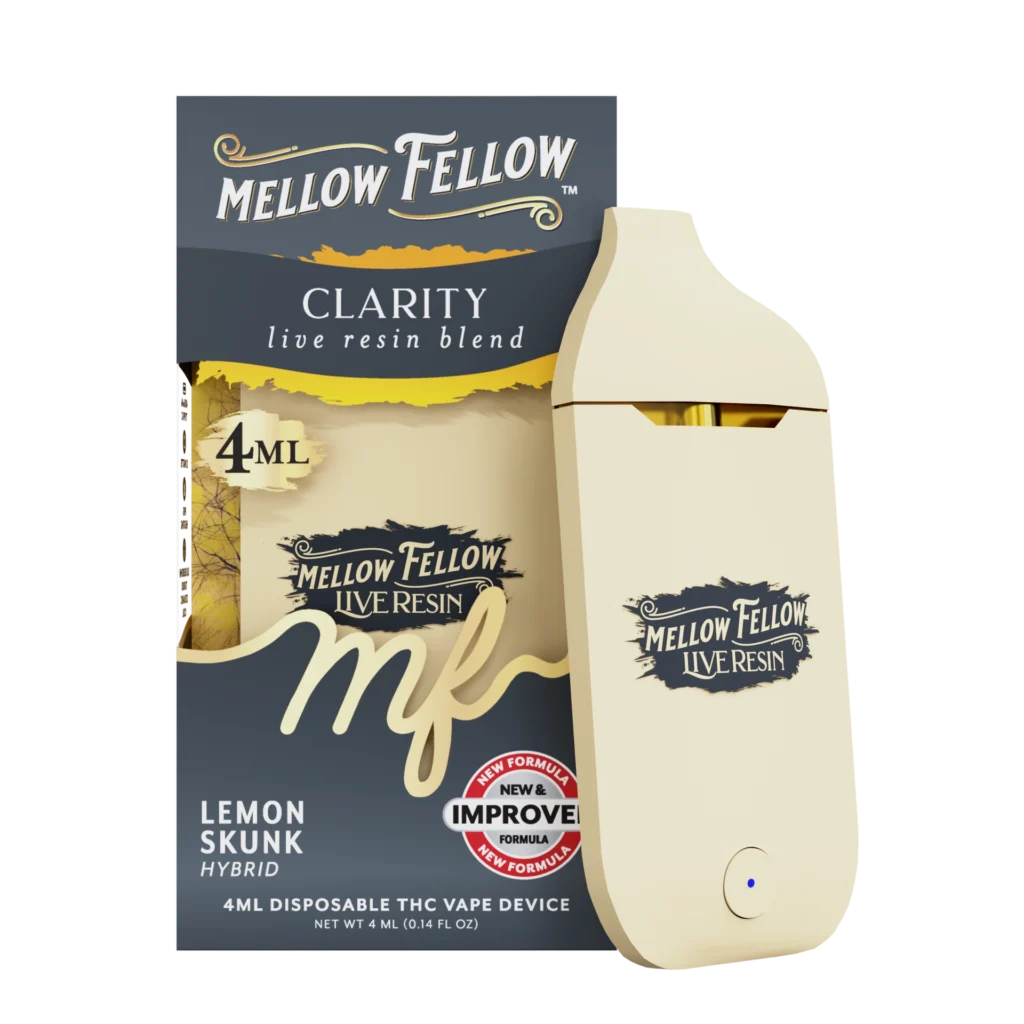 Clarity Blend 4ml Live Resin Vape Lemon Skunk Hybrid