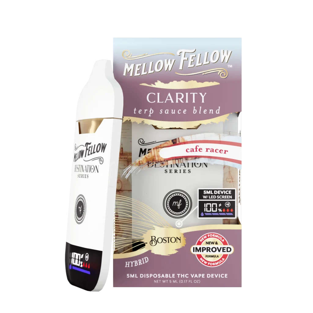 Clarity Blend Boston 5ml Terp Sauce Vape Cafe Racer Hybrid