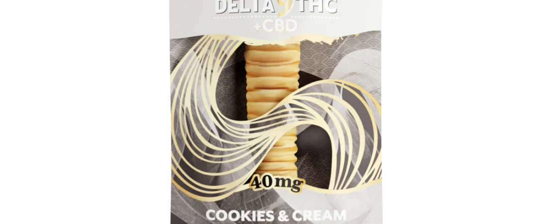 Delta 9 THC + CBD Mellow Fellow Baklava Stick 40mg | Cookies & Cream