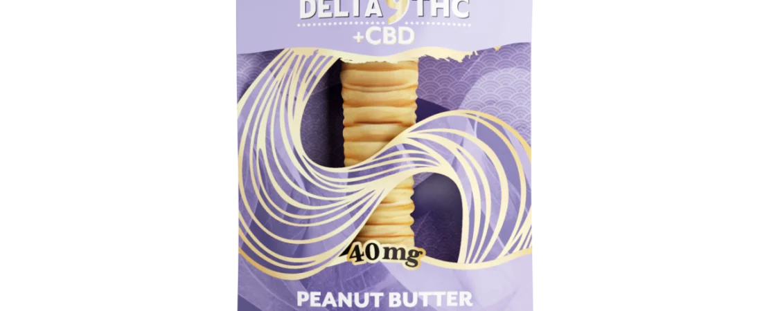 Delta 9 THC + CBD Mellow Fellow Baklava Stick 40mg | Peanut Butter