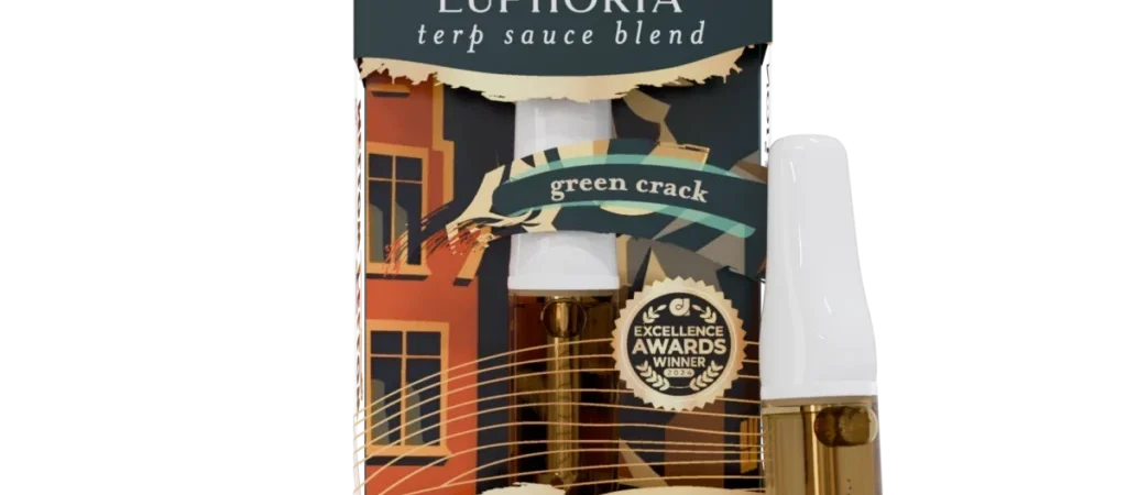 Euphoria Blend 2ml Terp Sauce Vape Cartridge Green Crack Sativa