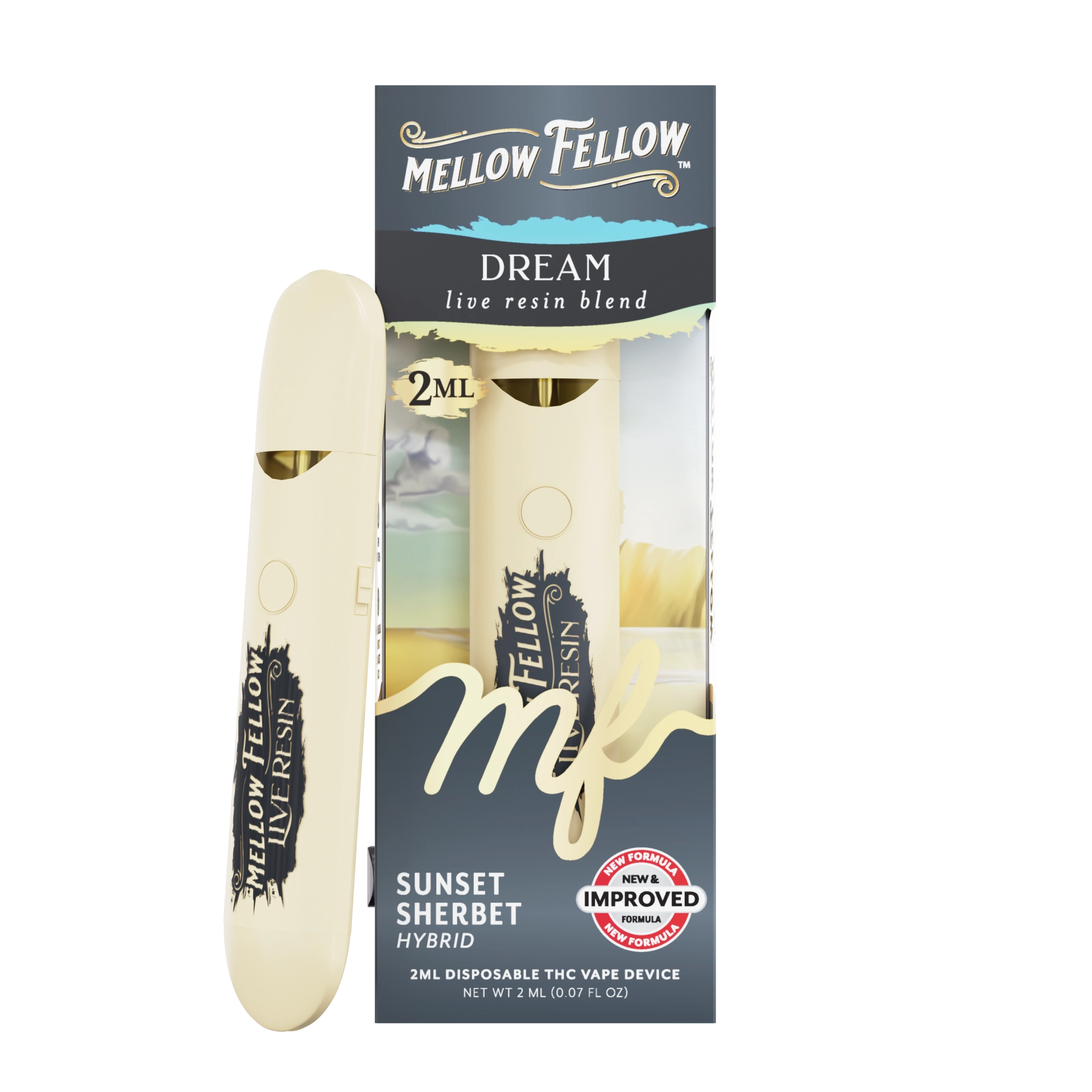 Mellow Fellow Dream Blend 2ml Live Resin