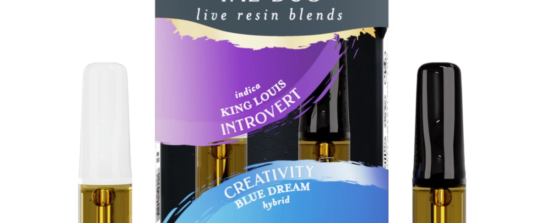 Mellow Fellow Live Resin 4ml Vape Cart Duo Introvert