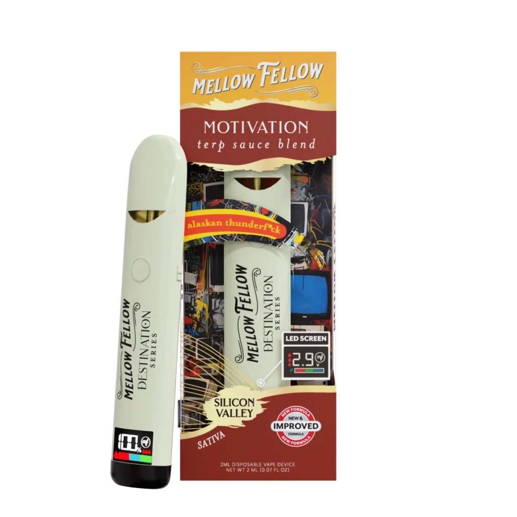 Motivation Blend 2ml Terp Sauce Vape Alaskan Thunderf*ck Sativa