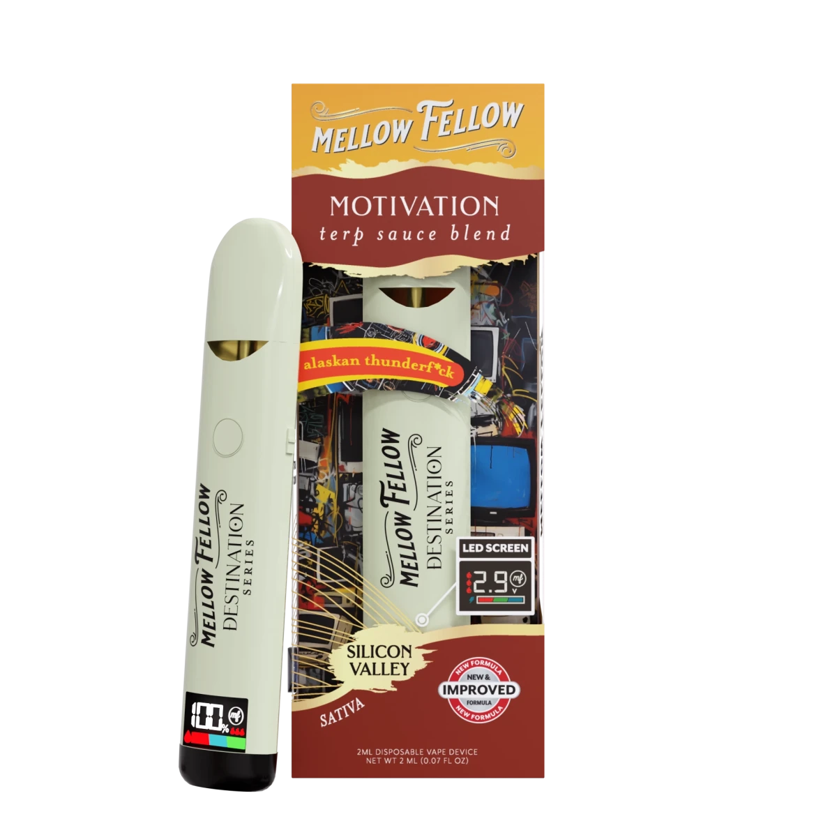 Recover Blend 2ml Live Resin Vape Juicy Fruit Hybrid