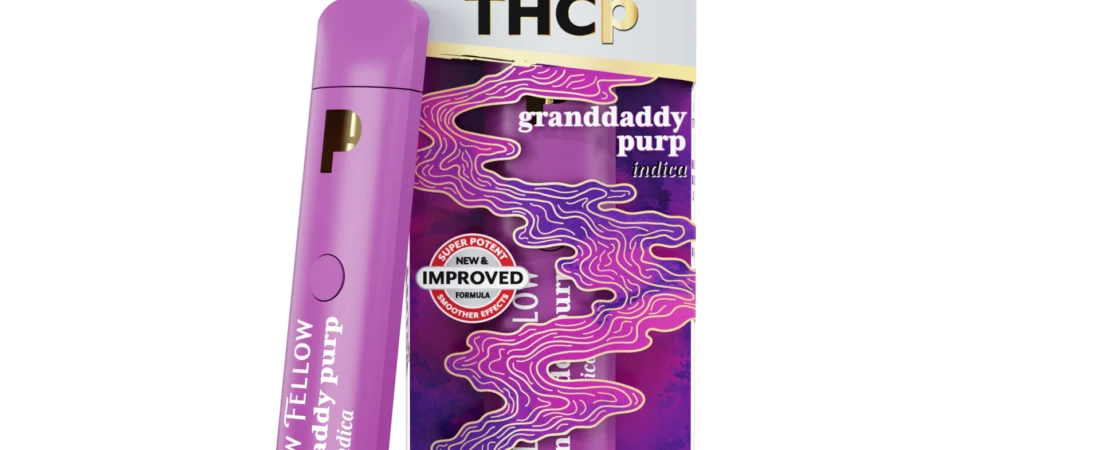 THCp 0.5g Disposable Vape Granddaddy Purp Indica