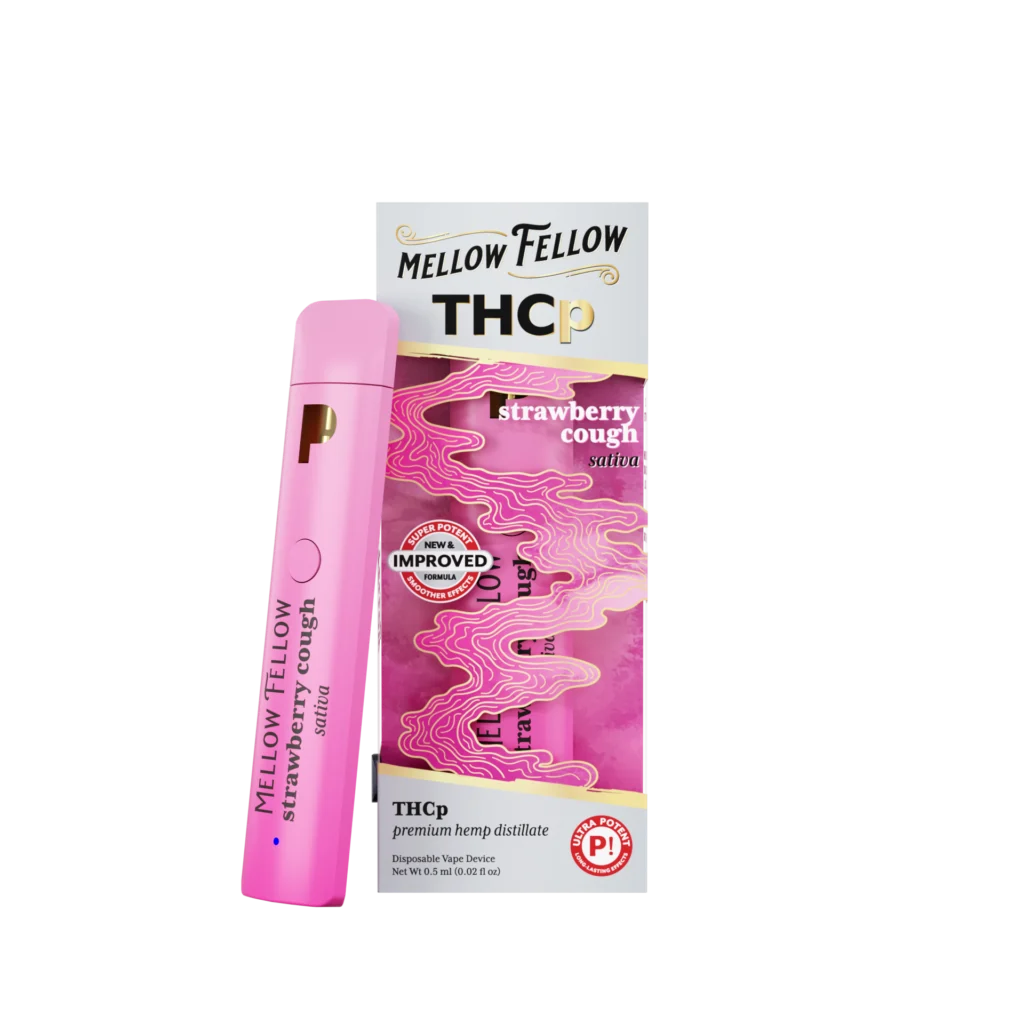 THCp 0.5g Disposable Vape Strawberry Cough Sativa