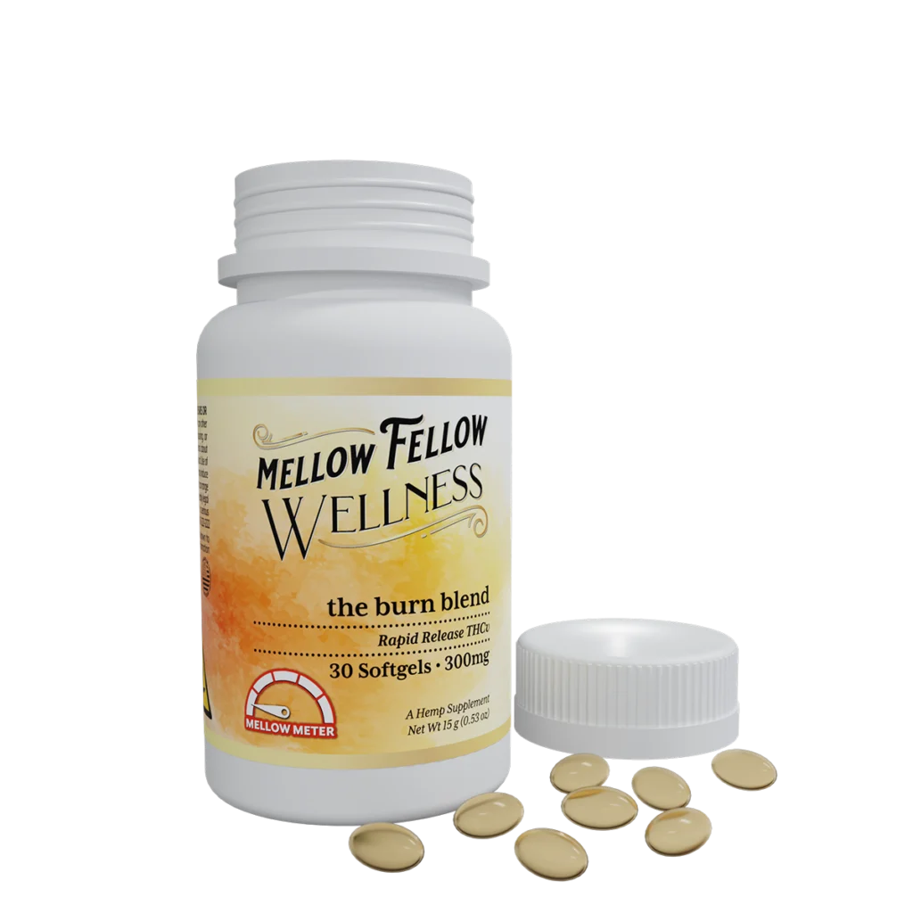 The Burn Blend Softgels 300mg | Mellow Fellow