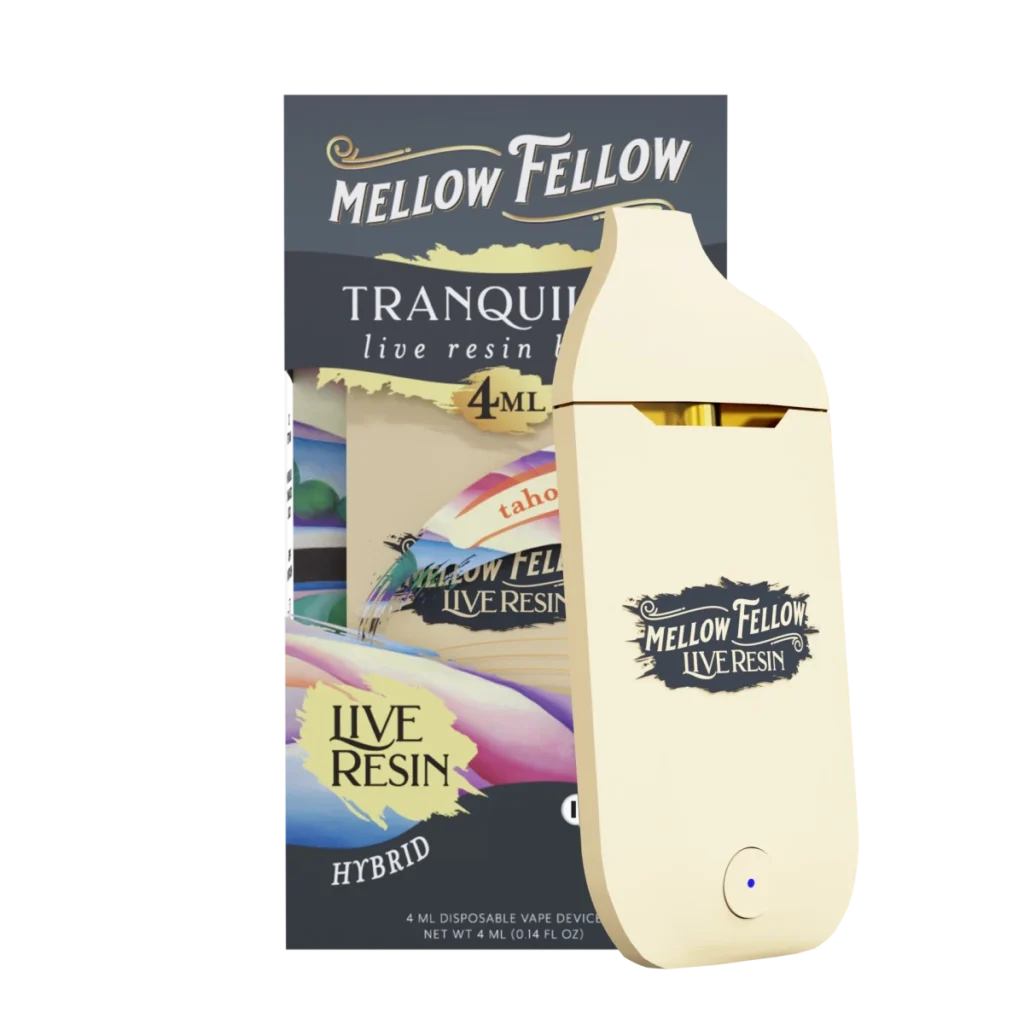 Tranquility Blend 4ml Live Resin Vape Tahoe OG Hybrid