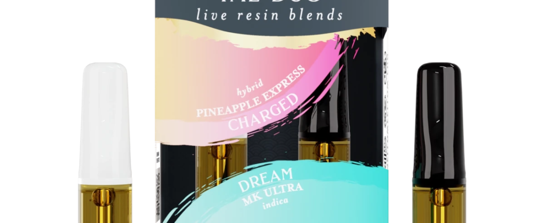 pineapple express hybrid dream mk ultra indica live resin 4ml vape cart duo